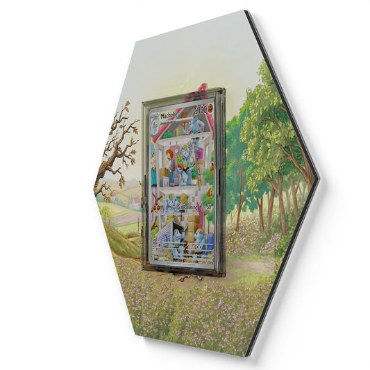 177/165 Maschock - Extended Artwork Pokemon Card Display