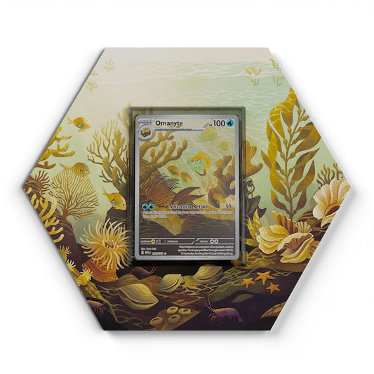 180/165 Amonitas - Extended Artwork Pokemon Card Display