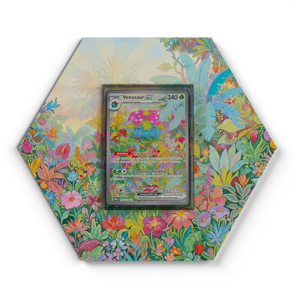 198/165 Bisaflor EX - Extended Artwork Pokemon Card Display