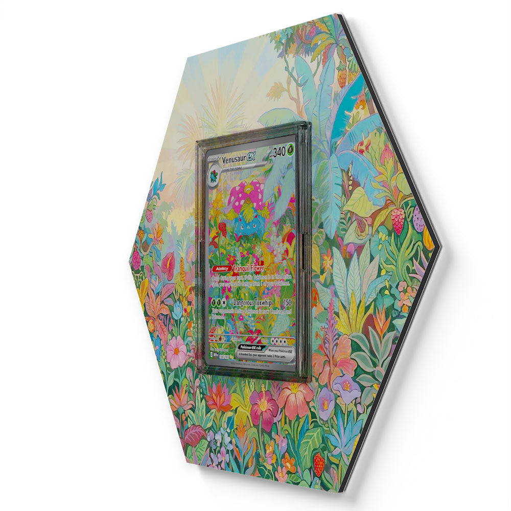 198/165 Bisaflor EX - Extended Artwork Pokemon Card Display