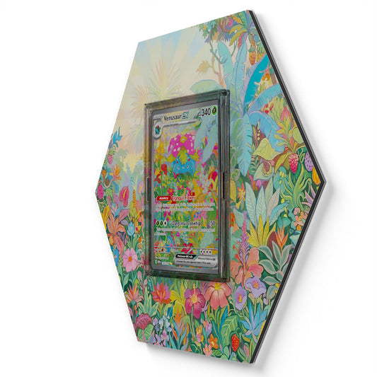 198/165 Bisaflor EX - Extended Artwork Pokemon Card Display