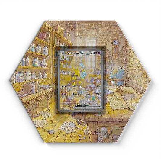 201/165 Simsala EX - Extended Artwork Pokemon Card Display