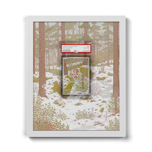165 Quiekel - Extended Artwork Framed Pokemon Card Display