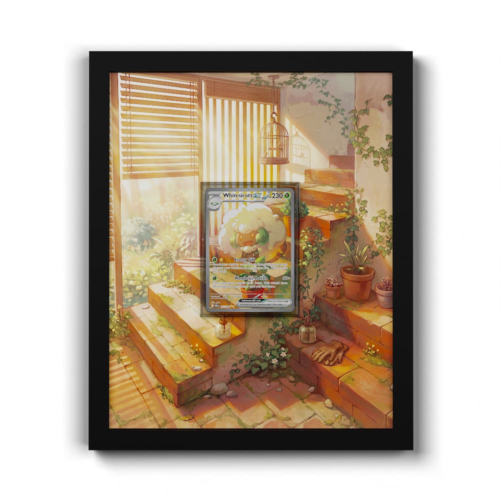 165 Elfun EX - Extended Artwork Framed Pokemon Card Display