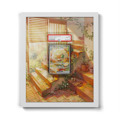 165 Elfun EX - Extended Artwork Framed Pokemon Card Display