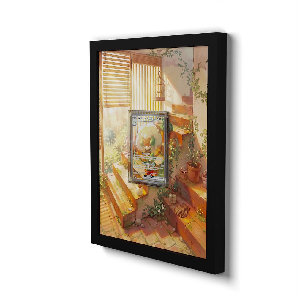 165 Elfun EX - Extended Artwork Framed Pokemon Card Display