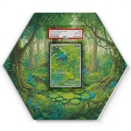 166/165 Bisasam - Extended Artwork Pokemon Card Display