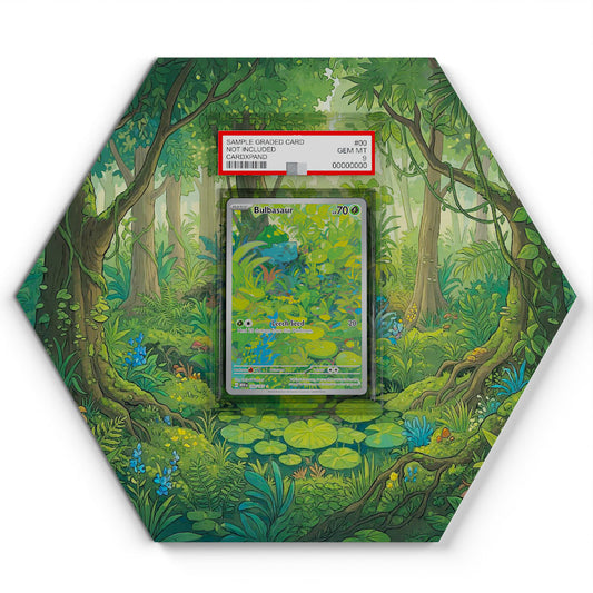166/165 Bisasam - Extended Artwork Pokemon Card Display