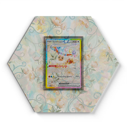 167/131 Evoli EX - Extended Artwork Pokemon Card Display
