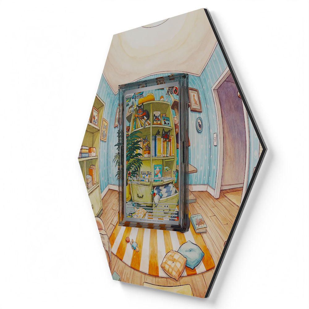 167/162 Flamiau - Extended Artwork Pokemon Card Display