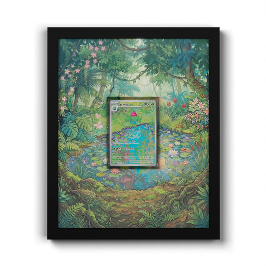 167 Bisaknosp - Extended Artwork Framed Pokemon Card Display