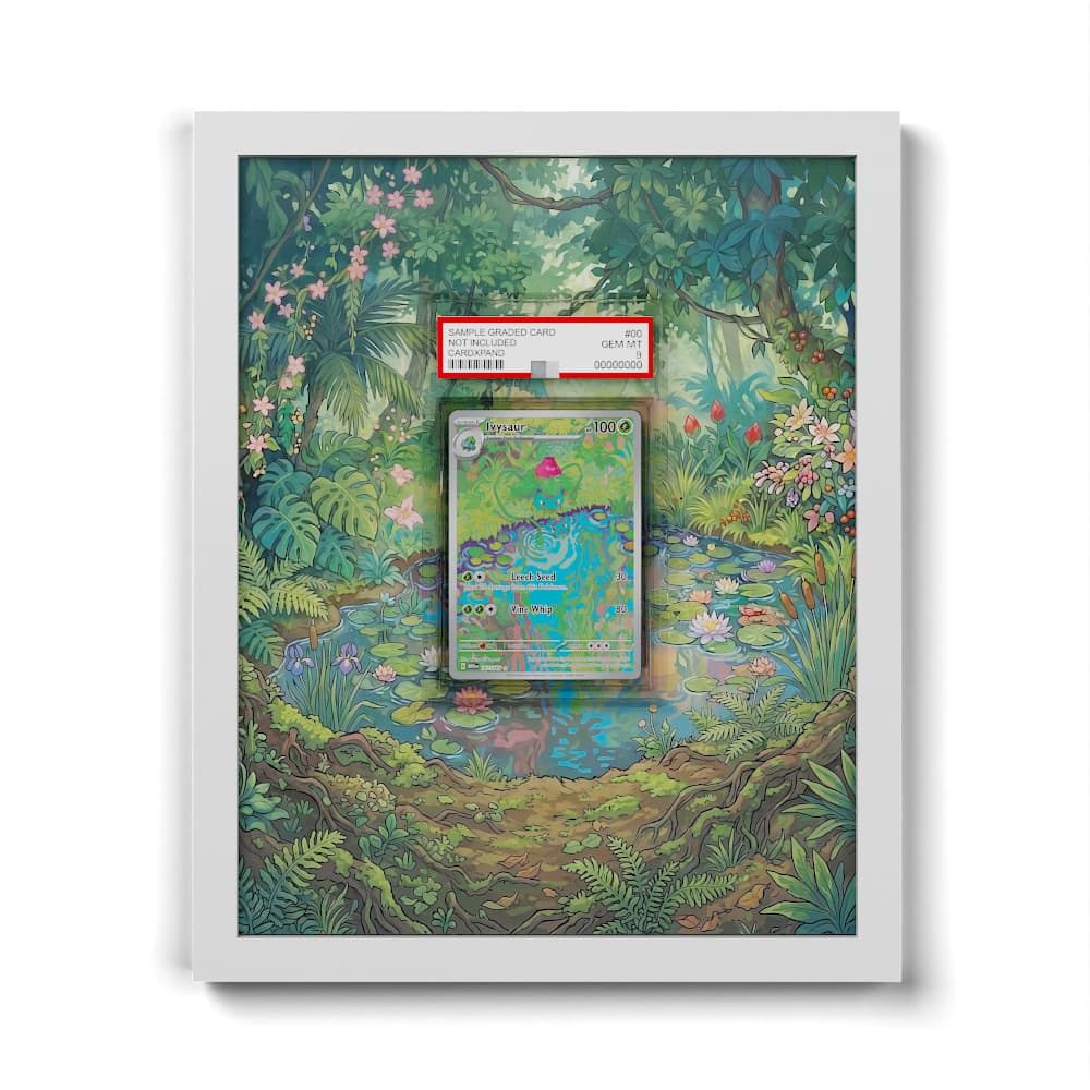 167 Bisaknosp - Extended Artwork Framed Pokemon Card Display