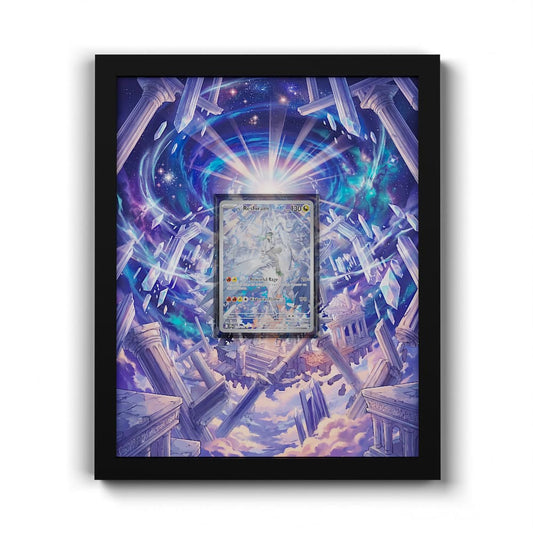 167 Ns Reshiram - Extended Artwork Framed Pokemon Card Display
