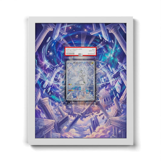 167 Ns Reshiram - Extended Artwork Framed Pokemon Card Display