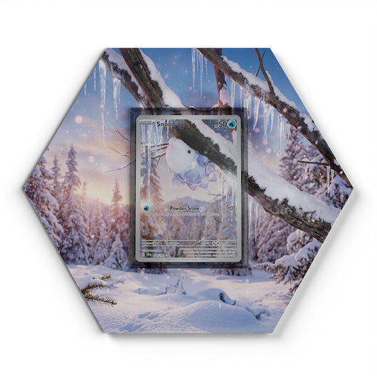 168/162 Snomnom - Extended Artwork Pokemon Card Display