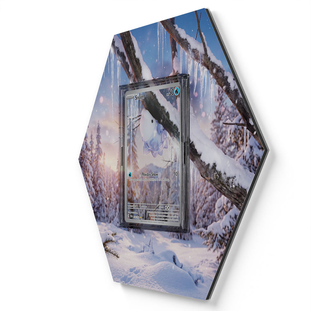 168/162 Snomnom - Extended Artwork Pokemon Card Display