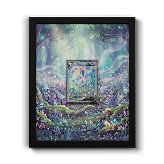 168/198 Gallopa - Extended Artwork Framed Pokemon Card Display