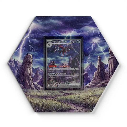 169/086 Trikephalo EX - Extended Artwork Pokemon Card Display