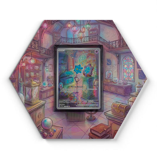170/162 Bronzel - Extended Artwork Pokemon Card Display