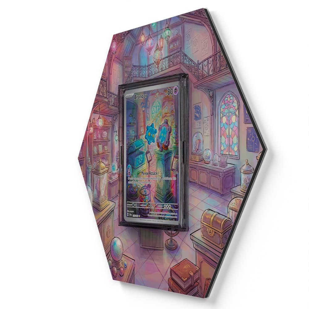 170/162 Bronzel - Extended Artwork Pokemon Card Display