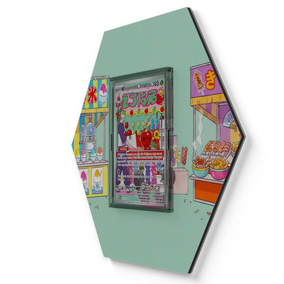 170/167 Dipplin - Extended Artwork Pokemon Card Display