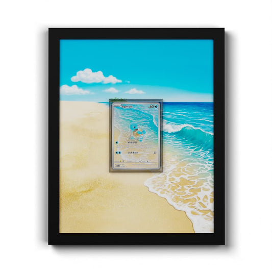 170 Schiggy - Extended Artwork Framed Pokemon Card Display