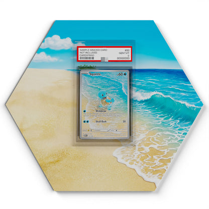 170/165 Schiggy - Extended Artwork Pokemon Card Display