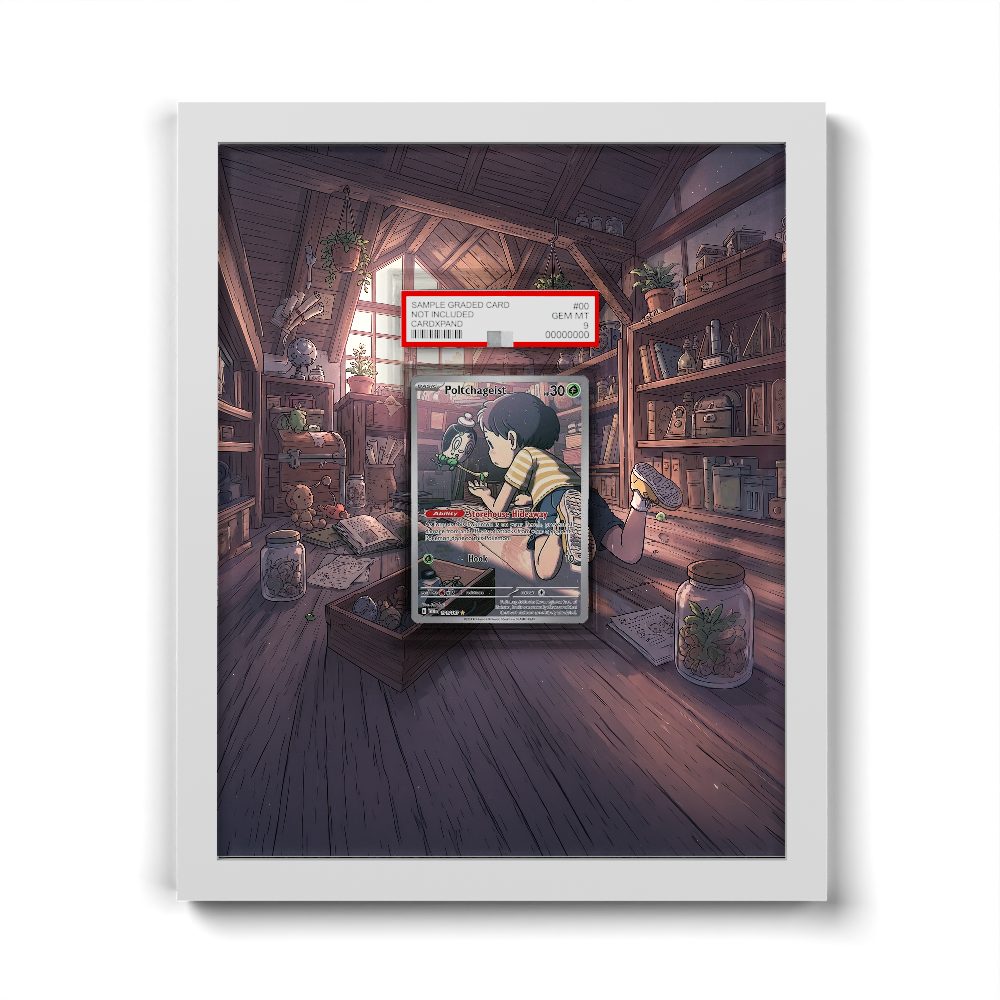 171/167 Poltchageist - Extended Artwork Pokemon Card Frame