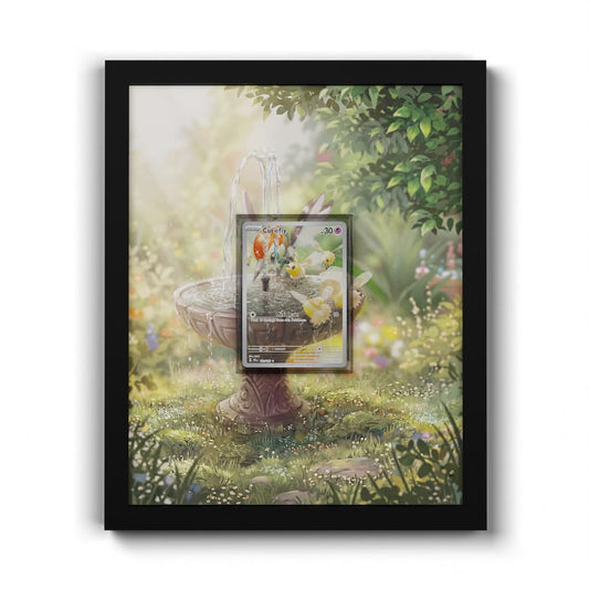172 Wommel - Extended Artwork Framed Pokemon Card Display
