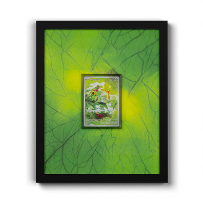 172 Raupy - Extended Artwork Framed Pokemon Card Display