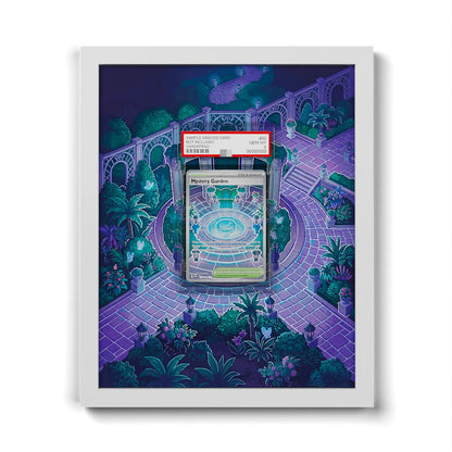 172 Geheimnisvoller Garten - Extended Artwork Framed Pokemon Card Display
