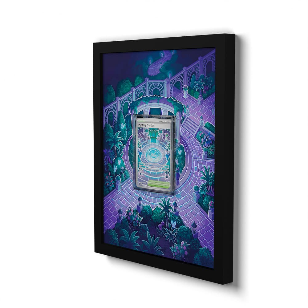 172 Geheimnisvoller Garten - Extended Artwork Framed Pokemon Card Display