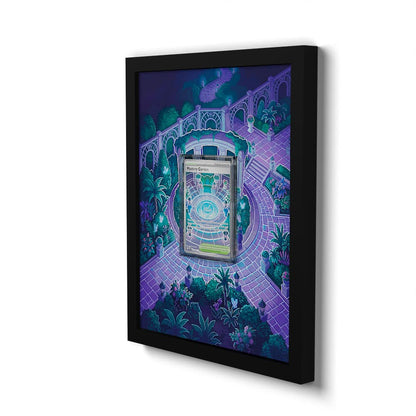 172 Geheimnisvoller Garten - Extended Artwork Framed Pokemon Card Display