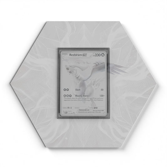 173/086 Reshiram EX - Extended Artwork Pokemon Card Display
