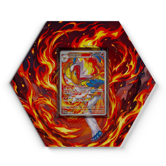 173/167 Panferno - Extended Artwork Pokemon Card Display