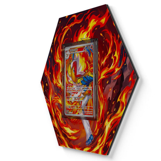173/167 Panferno - Extended Artwork Pokemon Card Display