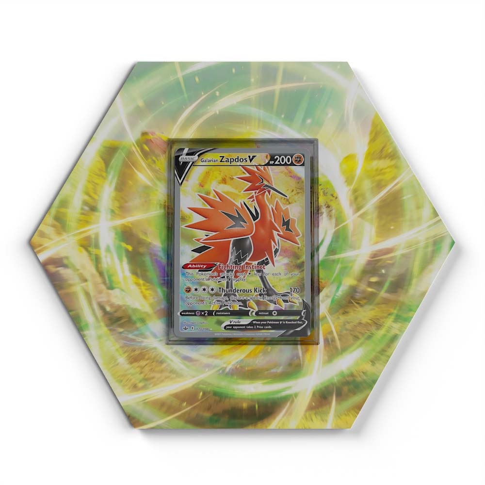 105 Branawarz - Extended Artwork Pokemon Card Display