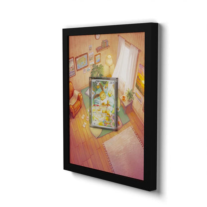 173 Evoli - Extended Artwork Framed Pokemon Card Display