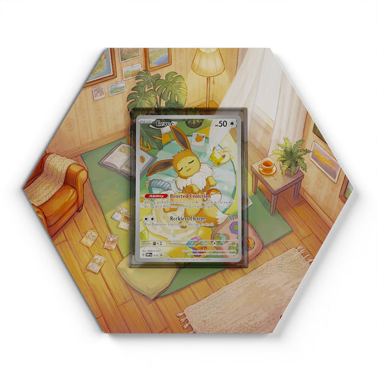 173 Evoli - Extended Artwork Pokemon Card Display