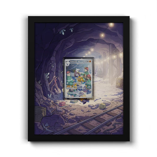 174 Stalobor - Extended Artwork Framed Pokemon Card Display