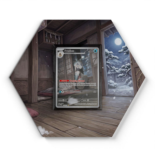 174/167 Frosdedje - Extended Artwork Pokemon Card Display