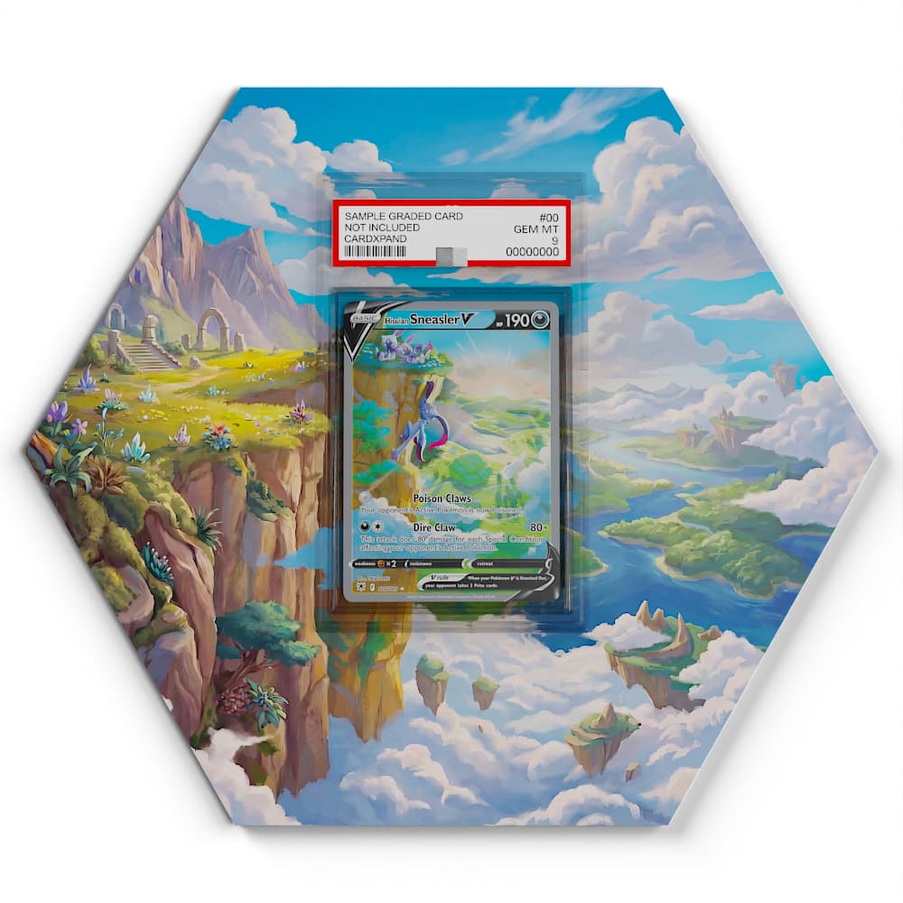 175/189 Hisui-Snieboss V - Extended Artwork Pokemon Card Display