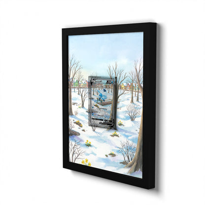 175/203 Glaceon V - Extended Artwork Pokemon Card Frame