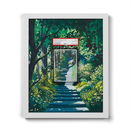 175 Enton - Extended Artwork Framed Pokemon Card Display