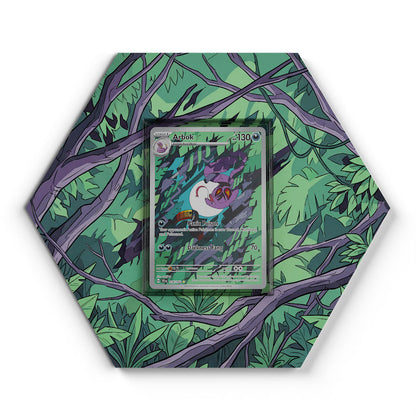 176/162 Arbok - Extended Artwork Pokemon Card Display