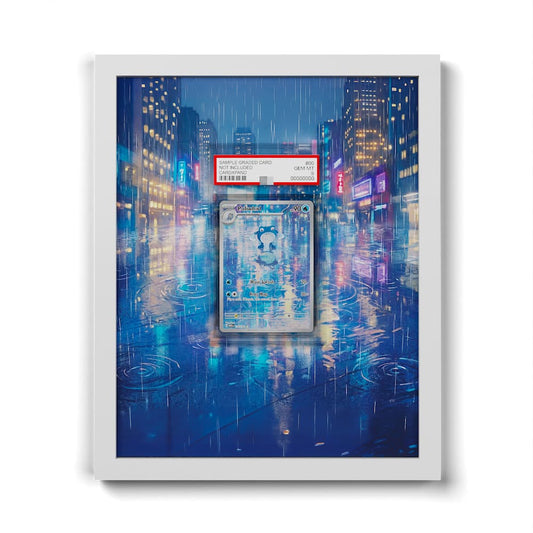 176 Quaputzi - Extended Artwork Framed Pokemon Card Display