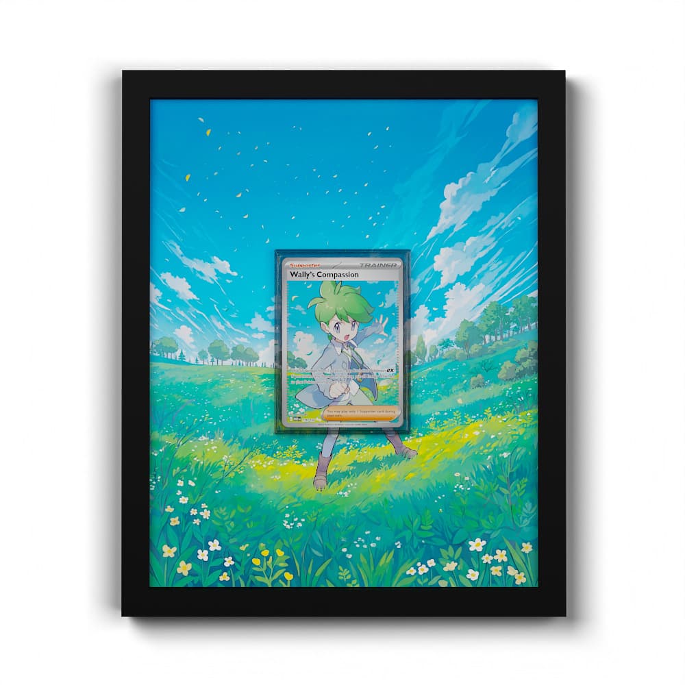 176 Heiko-Mitgefühl - Extended Artwork Framed Pokemon Card Display