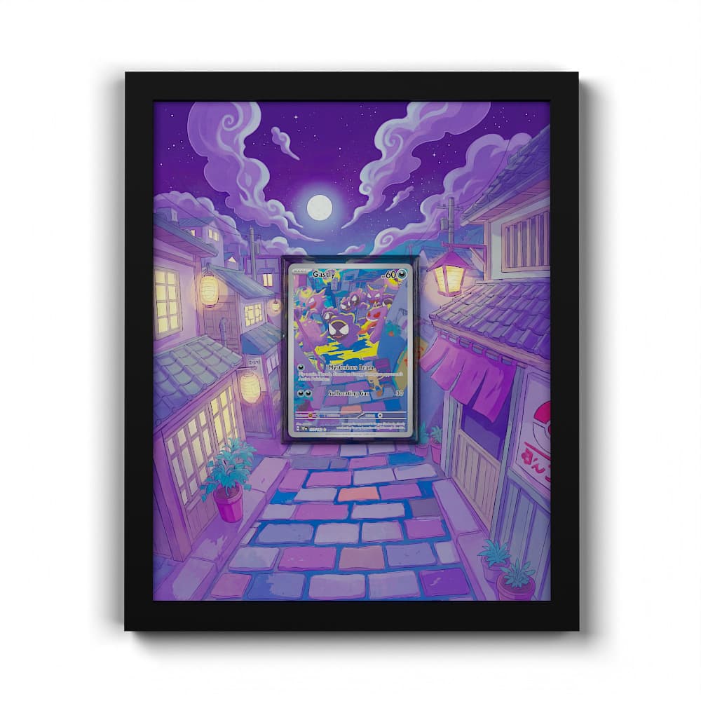177 Nebulak - Extended Artwork Framed Pokemon Card Display
