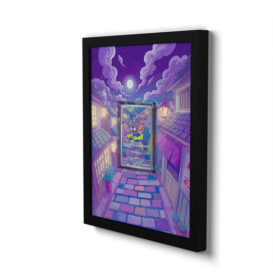 177 Nebulak - Extended Artwork Framed Pokemon Card Display