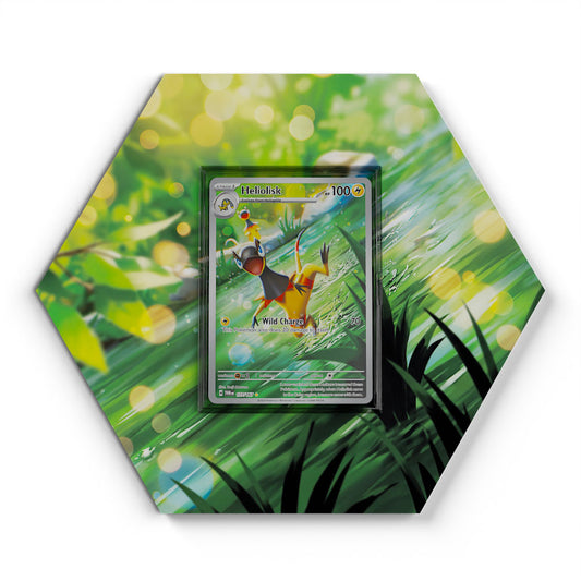 177/167 Elezard - Extended Artwork Pokemon Card Display